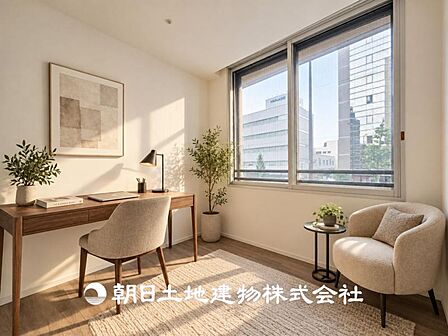 【居室】本画像は、CGで作成しており、実際に現地に家具は置かれておりません。また、価格に家具は含まれておりません。