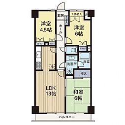 間取図画像 3LDK