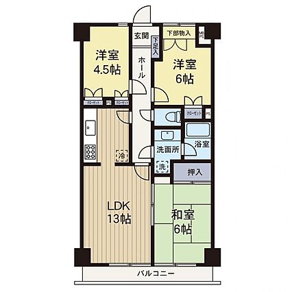 【間取】東南向...