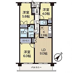 間取図画像 3LDK