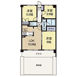 間取図画像 3LDK