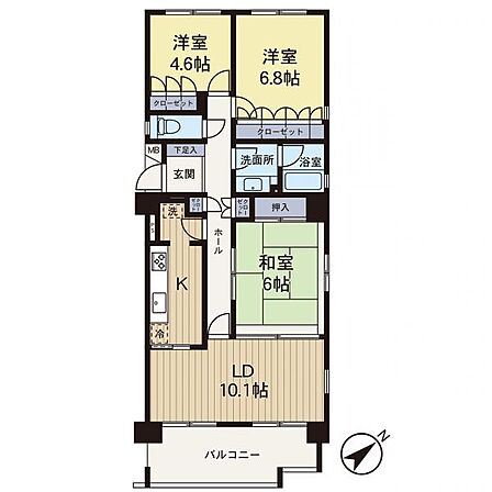 【間取図】時代の流行ではなく拘りを貫く。シックなカラートーンで街並みに溶け込む外観は、絶妙なバランスで輝きを放ちます