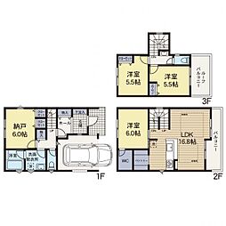 港北区鳥山町 新築分譲住宅　Ｅ号棟