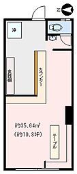 島村コーポの間取図画像