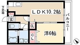 カーサビアンカ  ｜ 愛知県名古屋市天白区池見2丁目35-1（賃貸アパート1LDK・1階・40.33㎡） その2