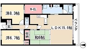 アイユー八事  ｜ 愛知県名古屋市天白区表山1丁目610（賃貸マンション3LDK・1階・90.72㎡） その2