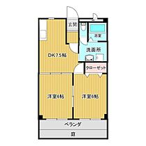 ロイヤルプレジオI  ｜ 愛知県名古屋市天白区菅田2丁目1410（賃貸マンション2DK・1階・43.74㎡） その2