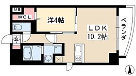 プレサンス栄ラグジュ  ｜ 愛知県名古屋市中区新栄1丁目12-12（賃貸マンション1LDK・3階・35.80㎡） その2