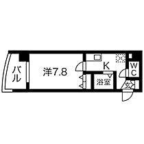 マンションリバーサイド  ｜ 愛知県名古屋市天白区塩釜口2丁目1512（賃貸マンション1K・2階・24.56㎡） その2