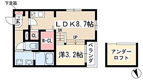 ハーモニーテラス植田西II  ｜ 愛知県名古屋市天白区植田西2丁目414（賃貸アパート1LDK・1階・34.28㎡） その2