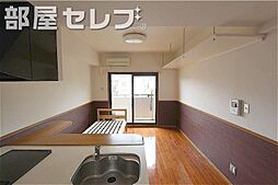 ラヴィール平針 7階ワンルームのリビング/ダイニング