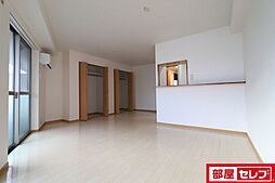 円上ヒルサイド 3階1LDKのリビング/ダイニング