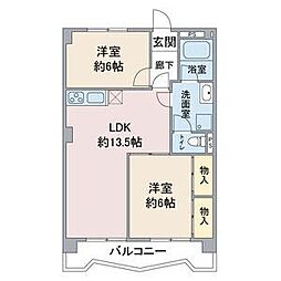 パールハイツ 2階