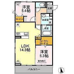 アンソレイエ トモ 2階