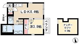 ハーモニーテラス植田西 2階