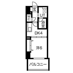 間取図画像 1DK
