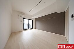 NONAMI RISE 11階1Kのリビング/ダイニング