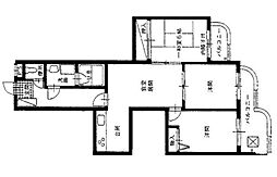 間取図画像 3LDK
