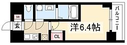 S-RESIDENCE熱田 1Kの間取図画像