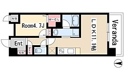 グランレコルト 5階/-