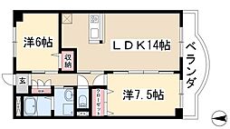 ハピネ音聞山 1階