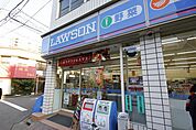 ローソン中区千代田店 68m