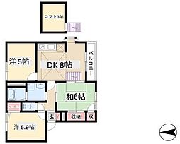 ベルサーチ植田 2階