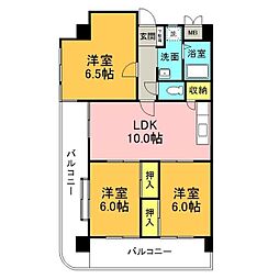 鶴陽明ハイツ 2階