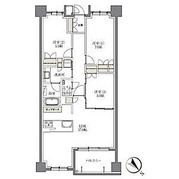 アヴァンセテラス瑞穂日向町 3LDKの間取図画像