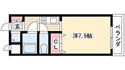 ロイヤル植田 2階/-