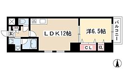 STPLAZAMIZUHO 1LDKの間取図画像