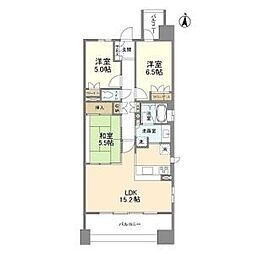 SS.FLAT桜山 3LDKの間取図画像