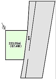 宇都宮市東峰町　区画整理地内　土地