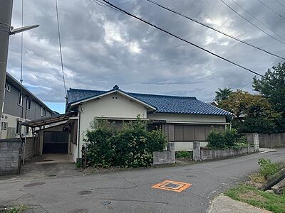 外観：北側道路に面した外観