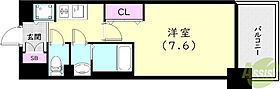 Luxe神戸WEST  ｜ 兵庫県神戸市長田区四番町3丁目（賃貸マンション1K・4階・24.27㎡） その2