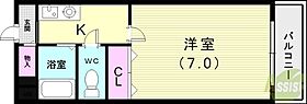 サンシャ2  ｜ 兵庫県神戸市西区南別府1丁目1-5（賃貸マンション1K・5階・21.60㎡） その2