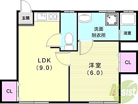 GRAN 一ノ谷  ｜ 兵庫県神戸市須磨区一ノ谷町3丁目1-25（賃貸アパート1LDK・1階・30.00㎡） その2