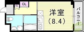 オアシスコート大開  ｜ 兵庫県神戸市兵庫区中道通7丁目（賃貸マンション1R・3階・23.32㎡） その2