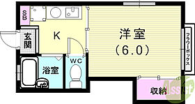 ガーデンハイツ大谷  ｜ 兵庫県神戸市長田区大谷町3丁目（賃貸アパート1K・1階・17.10㎡） その2