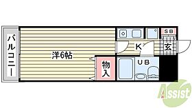 ステーションプラザ神戸西  ｜ 兵庫県神戸市長田区神楽町6丁目（賃貸マンション1K・4階・19.95㎡） その2