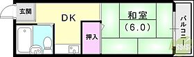 下沢ヤングハイツ  ｜ 兵庫県神戸市兵庫区下沢通8丁目（賃貸マンション1DK・4階・22.00㎡） その2