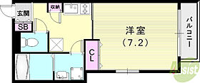 ワコーレヴィアーノ長田大塚町  ｜ 兵庫県神戸市長田区大塚町1丁目（賃貸アパート1K・1階・24.85㎡） その2