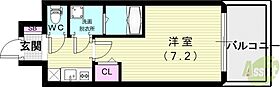 クレストタップ神戸湊町ブラン  ｜ 兵庫県神戸市兵庫区湊町2丁目（賃貸マンション1K・6階・23.28㎡） その2