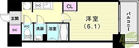 アドバンス神戸パーチェ  ｜ 兵庫県神戸市長田区二番町3丁目（賃貸マンション1K・3階・22.04㎡） その2