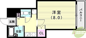 カレッジタウングリーンヒルＡ棟  ｜ 兵庫県神戸市西区伊川谷町有瀬（賃貸マンション1K・2階・25.00㎡） その2