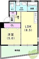 ビスポーク板宿  ｜ 兵庫県神戸市長田区平和台町3丁目（賃貸アパート1LDK・1階・31.25㎡） その2