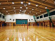 赤塚体育館少年運動場 264m