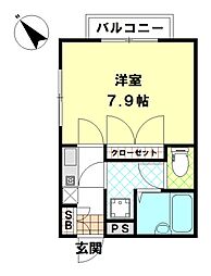 中村ビルディング 3階/302