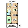 板橋城北公園ローヤルコーポ2階18.0万円