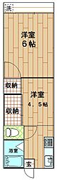 田端コーポ 2階